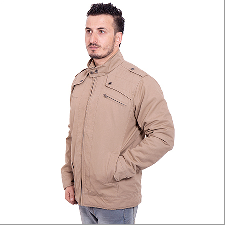 Light Brown Mens Jacket