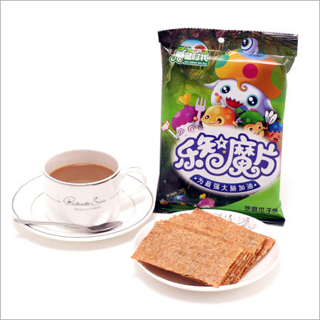 Sesame Seeds Needle Mushroom Crispy Sandwich