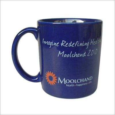 कंपनी लोगो कॉफी मग