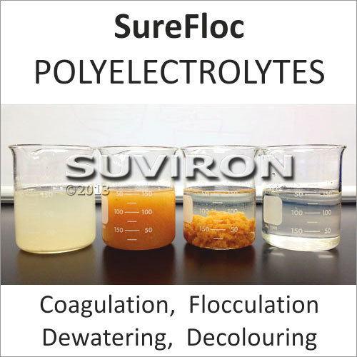 SureFloc Polyelectrolytes - High Purity Industrial Grade Powder and Liquid | Versatile for Water Treatment, Sludge Dewatering, Paper Manufacturing, and Chemical Processing