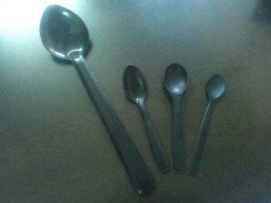 Conductive Spoons - Color: Black And Silver