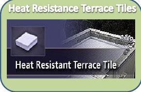 Heat Resistance Terrace Tiles