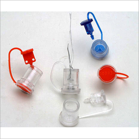 Plastic Transparent Security Seals - PC+ HDP, 21x13.7 MM, Orange/Blue/Grey/Red | Durable, Easy Use, Tamper Detection, Extreme Weather Resistance