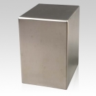 Black Beautiful Subcat Lustro Plain Cremation Urn`