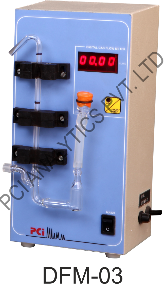 Digital Gas Flow Meter - Aluminum, 110x110x150 Mm, 150 Grams | Direct Digital Readout, Microcontroller-based, Led/lcd Display, High Accuracy
