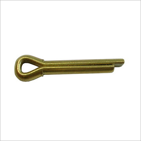Brass Cotter Pin - Durable Brass Material, Ideal for Securing Components and Preventing Displacement