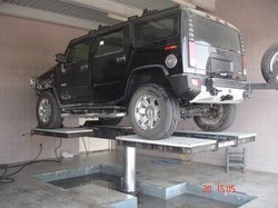 Tyre Rest Washing Lift - Power Source: Electric