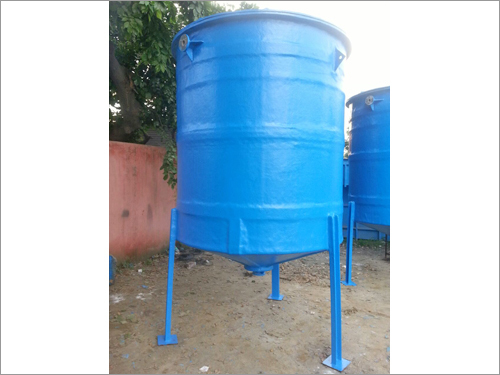 Agitator Tank - Mild Steel, 1000 Liter Capacity, 18 Foot Height, Blue | Versatile Configurations for Diverse Industries