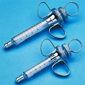 Silver Control Syringe