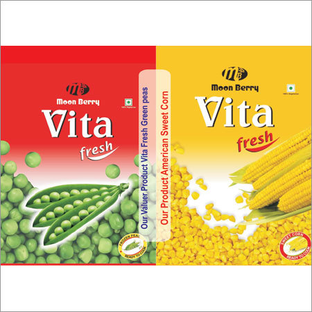 जैविक जमी हुई मीठी मकई