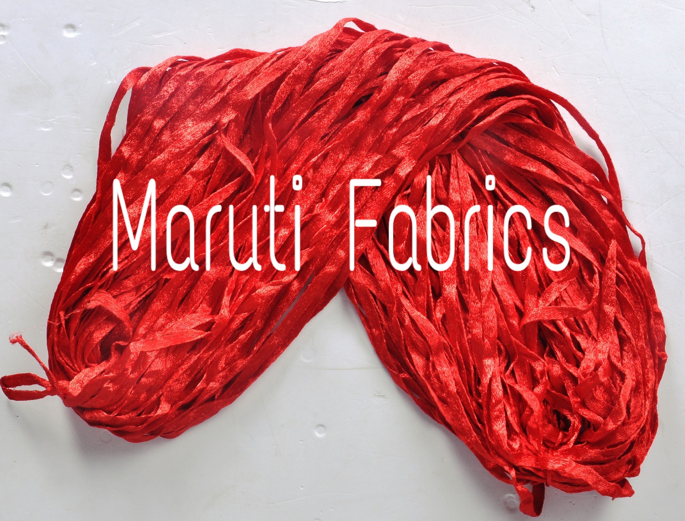 Red Chapti Satin