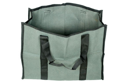 Canvas Bag - Canvas, 10x12x5 Inches, Grey | Durable, Reusable, Eco-Friendly, Lightweight, Spacious, Reinforced Handles