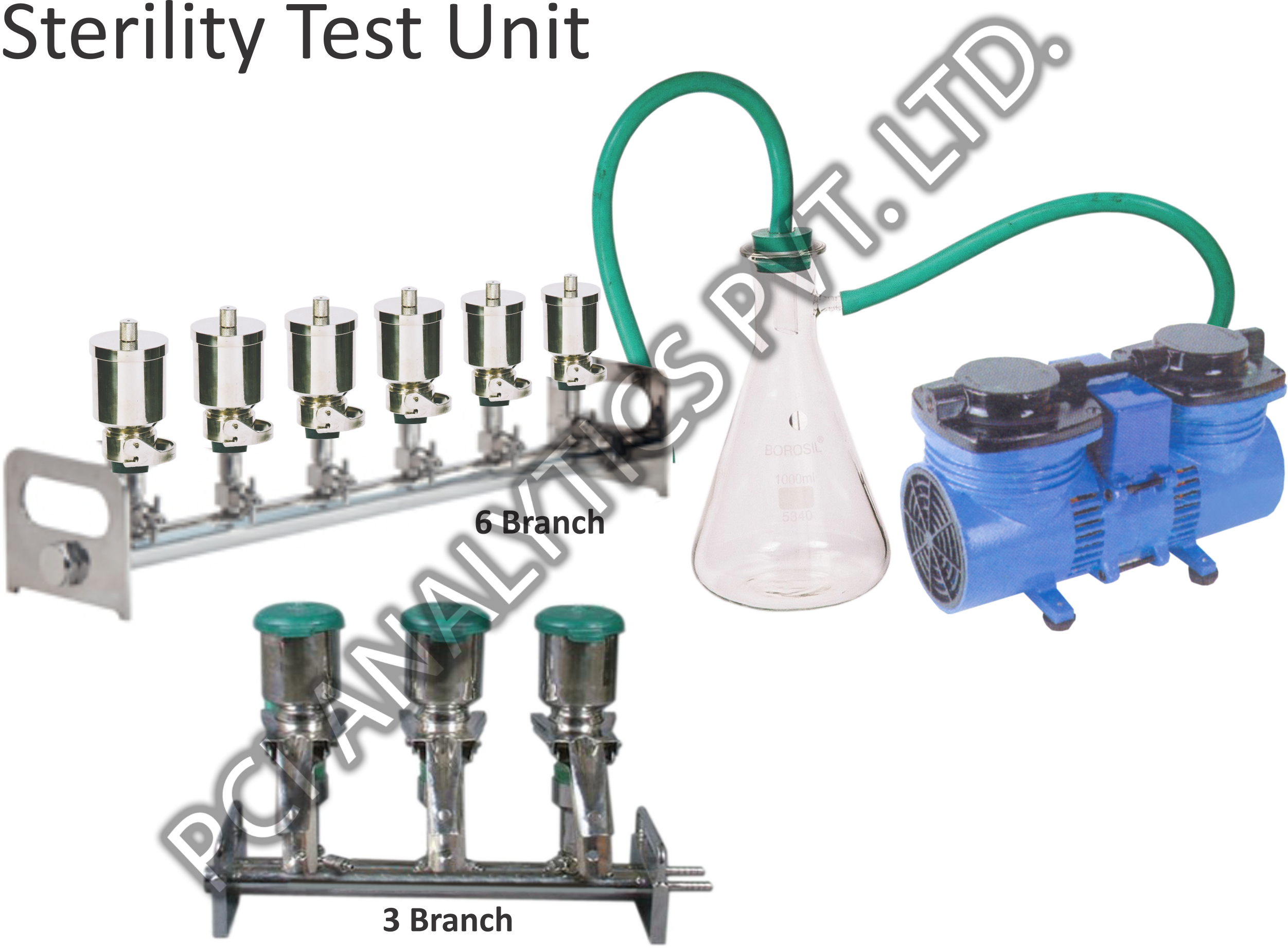 Steel Sterility Test Unit