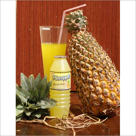 अनानास स्वाद का फल का रस