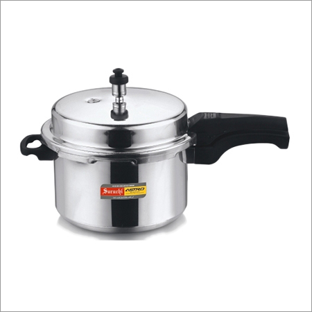 सिल्वर एल्युमिनियम प्रेसर कुकर आउटर लिड
