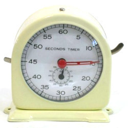 Stop Clock - Metal & Plastic, 10x8x6 cm, Manual Operation, Analog Display, 60 Seconds Capacity, High Precision Timing for Industrial, Sports, Laboratory