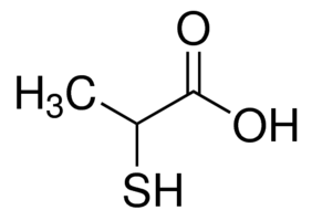2-Mercaptopropionic Acid Density: 1.218 Gram Per Millilitre (G/Ml)