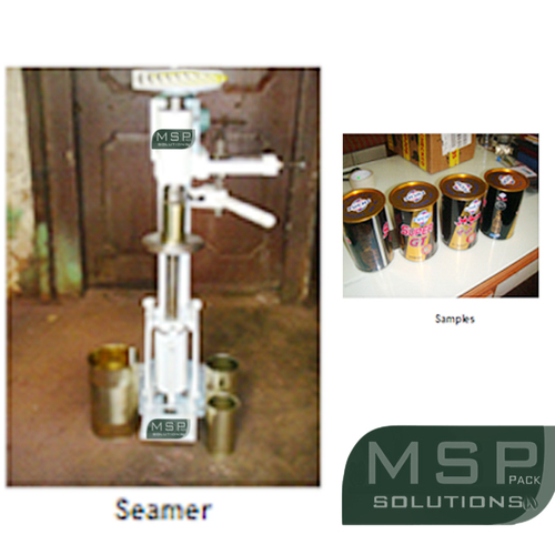 Ss Or Ms Standard Powder Coating Tin Can Seamer Ropp Cap