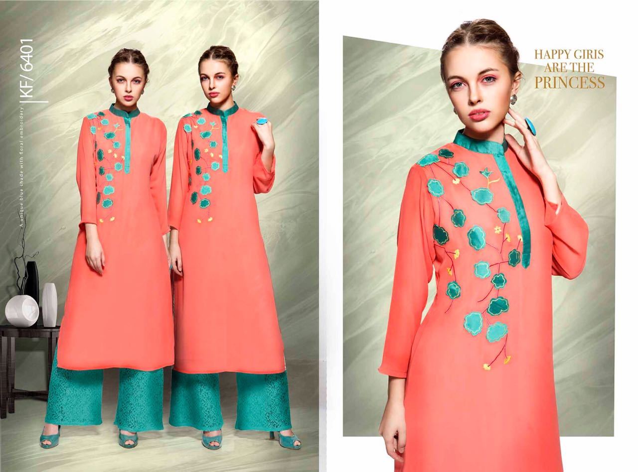Light Green Designer Kurti