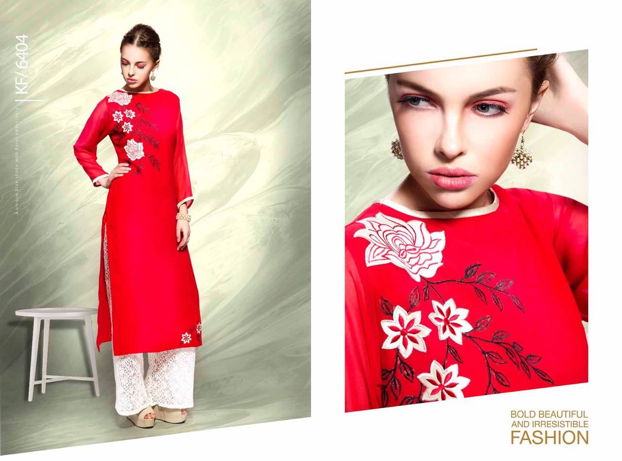Light Green Designer Kurti