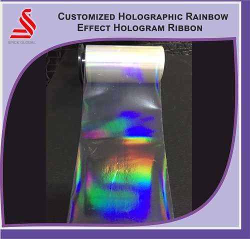 Pet Customized Holographic Ribbon