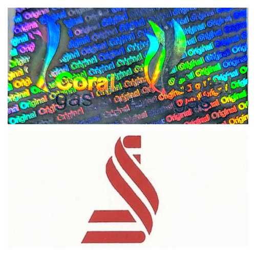 Customized Holographic Overlay Ribbon - PET Material, Multi-Color Laser Design | Adhesive Hot Melt, Anti-Counterfeit Security Features