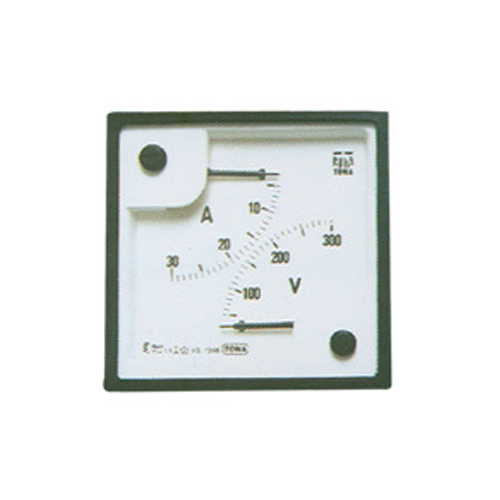 AC मूविंग आयरन Sq 96 डबल रेंज मीटर