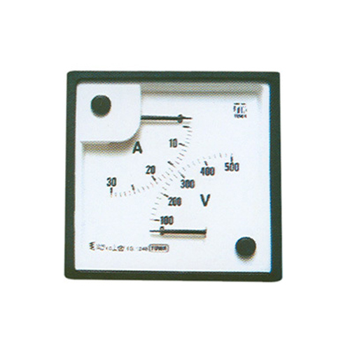 AC मूविंग आयरन Sq 96 डबल रेंज मीटर (2-इन-1)