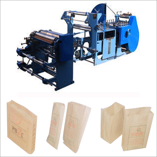 मध्यम आकार के पेपर बैग मशीन