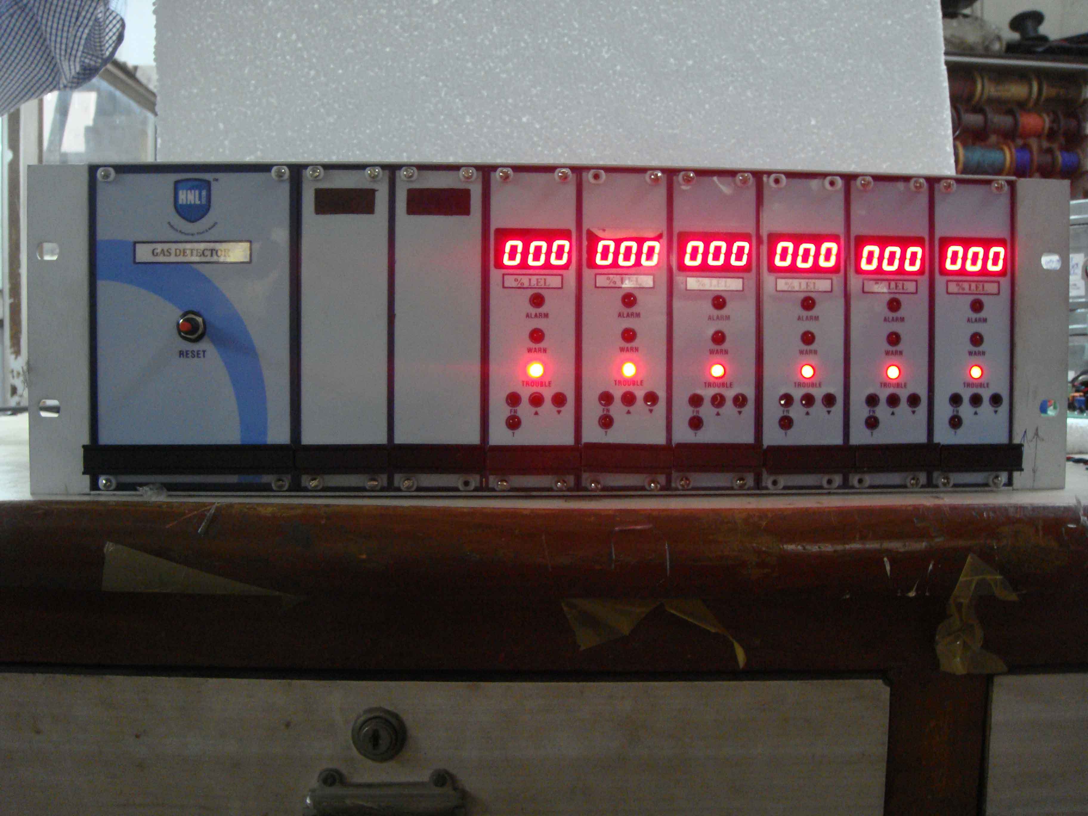 Continuous Ambient Gas Monitoring Systems Power: 230 V Ac 50 Hz