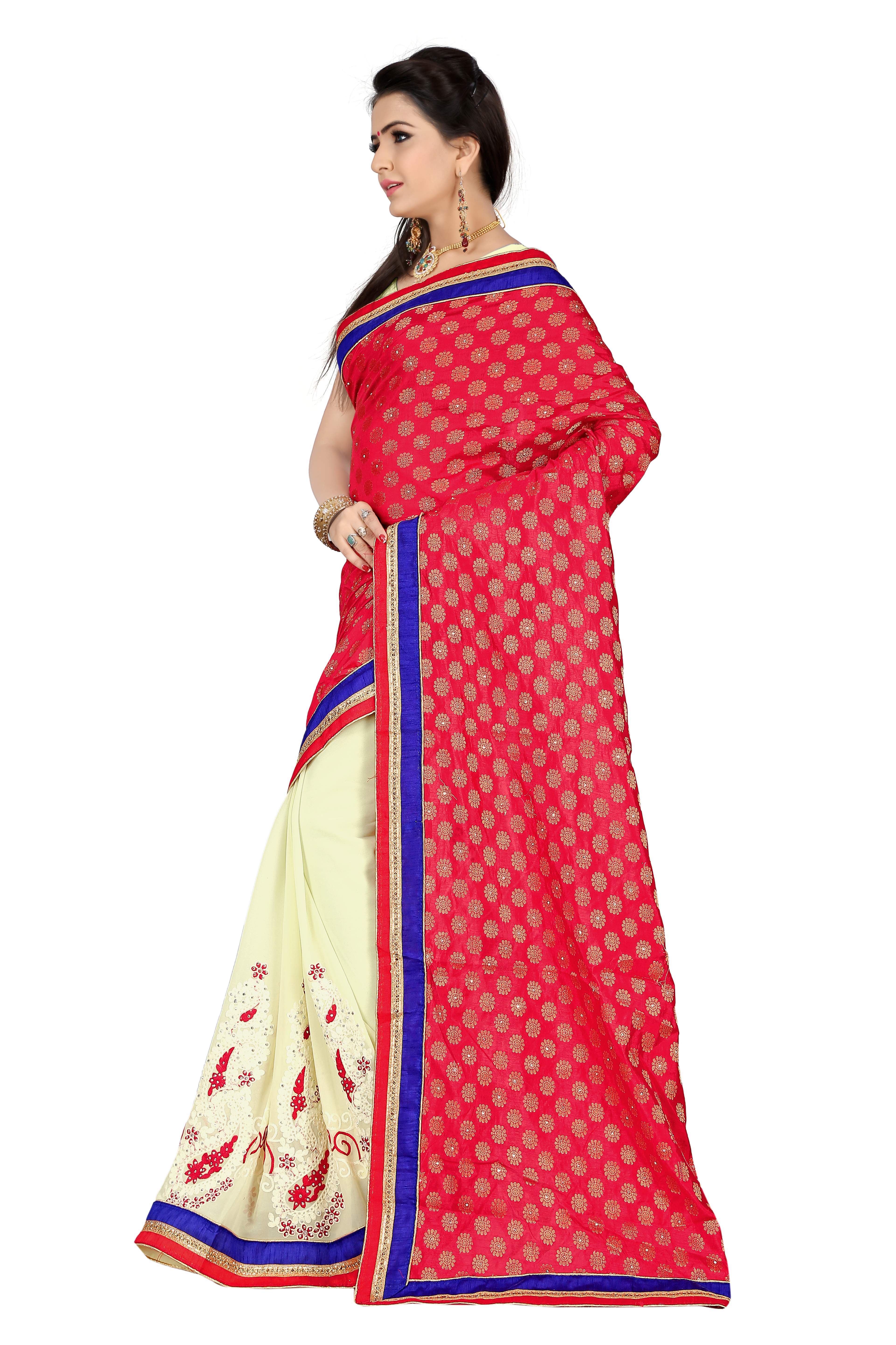 Designer Printed Saree