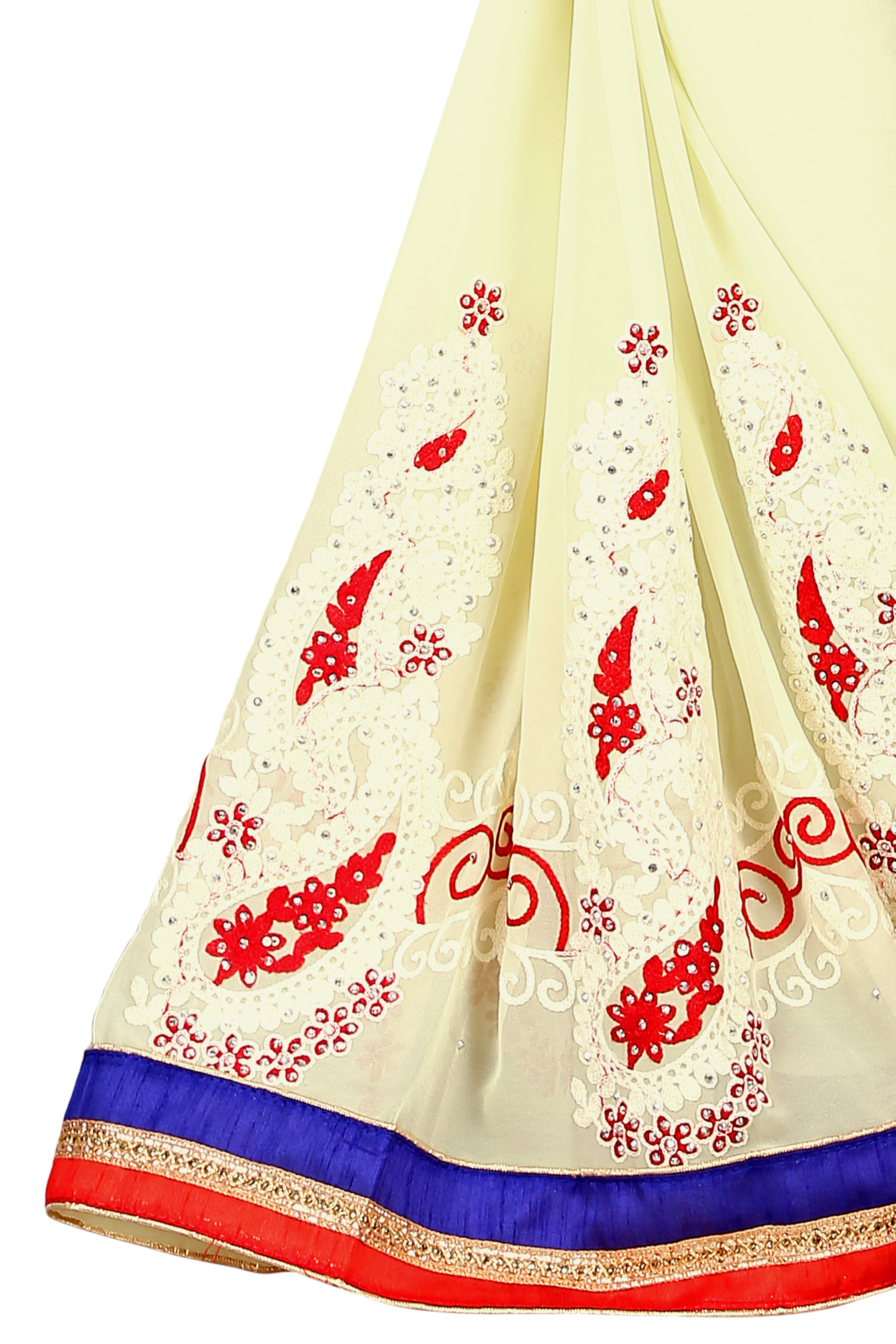 Designer Printed Saree