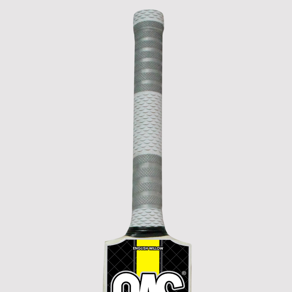 Hanko - Grade-a Willow, 33x4x2.75 Inch, Yellow/black | Round Handle, Concave Edges, Scale Grip, Sarawak Cane Handle