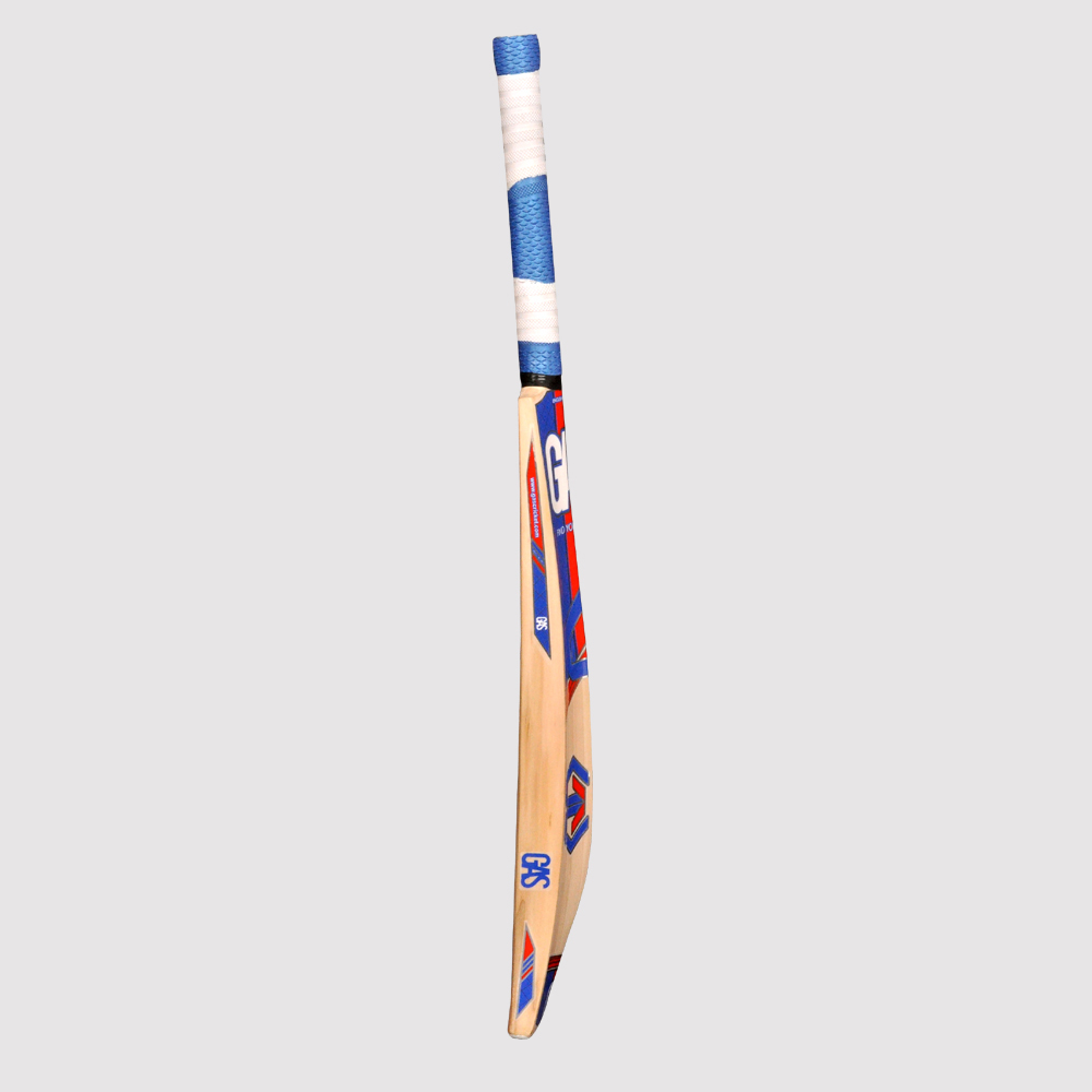 Highglance - Grade-a Willow, 33x4x2.75 Inch, Blue | Round Handle, Concave Edges, Scale Grip, Sarawak Cane Handle