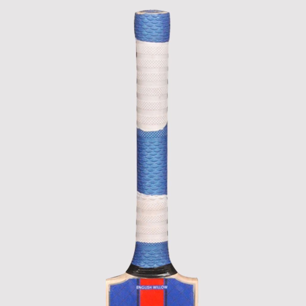 Highglance - Grade-a Willow, 33x4x2.75 Inch, Blue | Round Handle, Concave Edges, Scale Grip, Sarawak Cane Handle