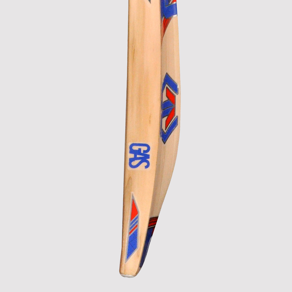 Highglance - Grade-a Willow, 33x4x2.75 Inch, Blue | Round Handle, Concave Edges, Scale Grip, Sarawak Cane Handle
