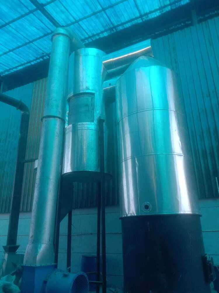 सॉलिड फ्यूल फायर इनडायरेक्ट टाइप हैग 3 पास डिजाइन