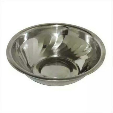 सिल्वर स्टेनलेस स्टील हीना बाउल