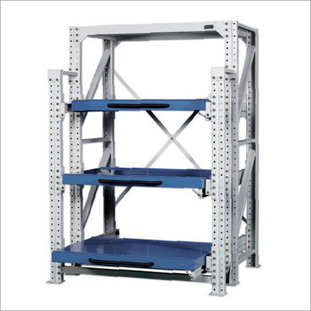 व्हाइट मोल्ड शेल्फ रैक