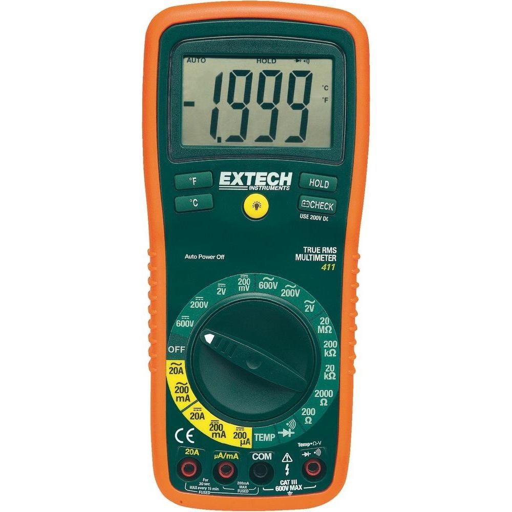 8 Function True Rms Professional Multimeter
