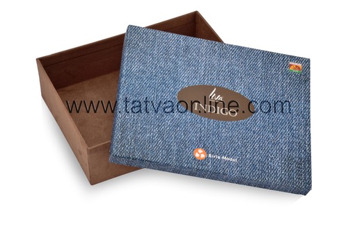 Fancy Packaging Boxes - Eco-Friendly Handmade Paper, 1-6 Inch, Gray and Brown | Custom Shapes, UV Offset Printing, Inner Partitions