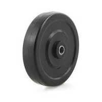 रबर ट्रॉली व्हील