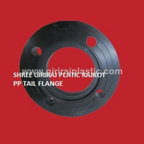 PVC Tail Piece Flange - HDPE Material, Size 63MM to 200MM, Color Black | Rugged Design, Easy to Fix, Long Lasting with Optimum Finish