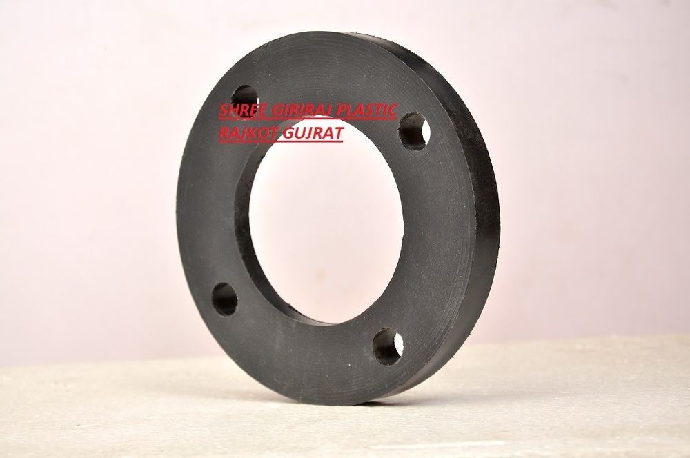 PP Flanges - HDPE , Size 63mm to 200mm, Color Black, Pressure 6 kgf/cm2, Round Shape, Female Connection, Thermal & Chemical Resistance