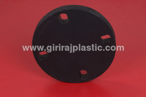 Blind PVC Flanges - Polyvinyl Chloride, 63mm to 200mm Size, Black Color | High Strength, Smooth Finish, Withstands High Pressure