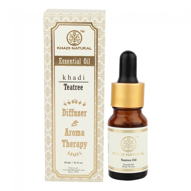 Teatree Essential Oil - Glass Bottle, Brown | Antimicrobial, Antibacterial, Antiviral, Versatile, Natural, Effective, 10ml