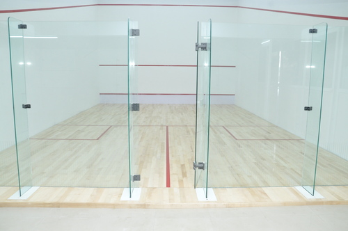 Resi-sleeper system for Squash court