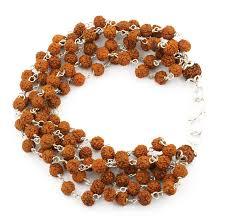 18mm मोती शानदार दिखने वाला रुद्राक्ष कलाई ब्रेसलेट