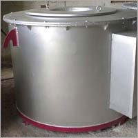 Silver Aluminium Crucible Furnace