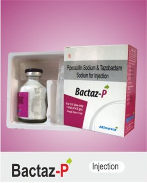 Bactaz-P Injections Ingredients: Piperacillinsodium Usp (Sterile) Equivalent To Anhydrous Piperacillin 4Mg + Tazobactamsodium Equivalent To Tazobactam 500Mg